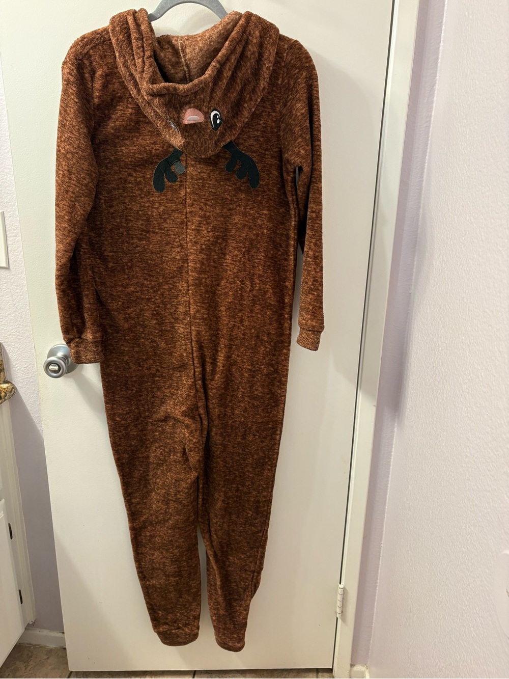 Women’s PJ Essentials Reindeer Onesie size small